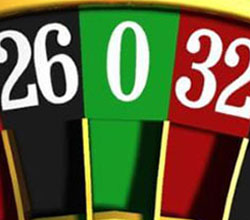 Case du zéro à la roulette de casino