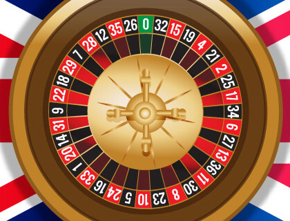 English Roulette casino wheel